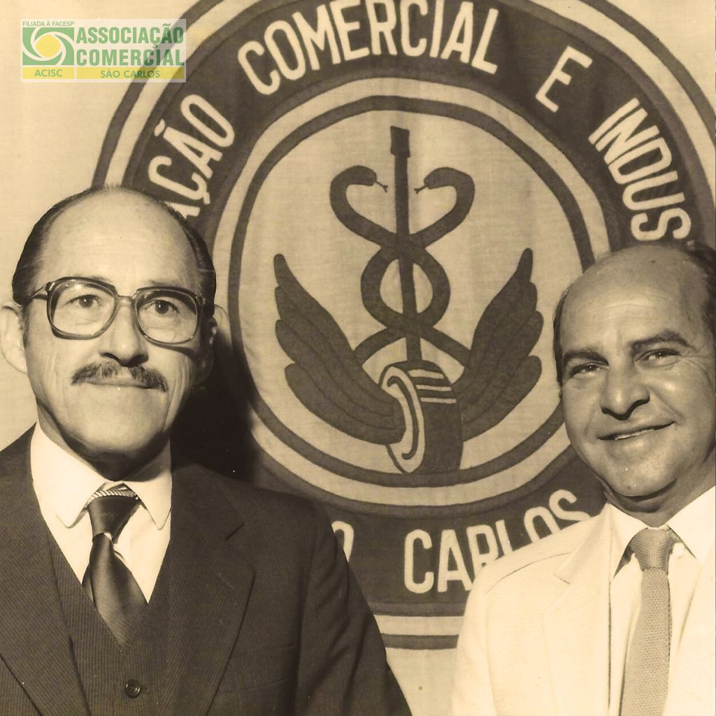 Jantar do Comerciante e Homenageado do Ano ACISC de 1986